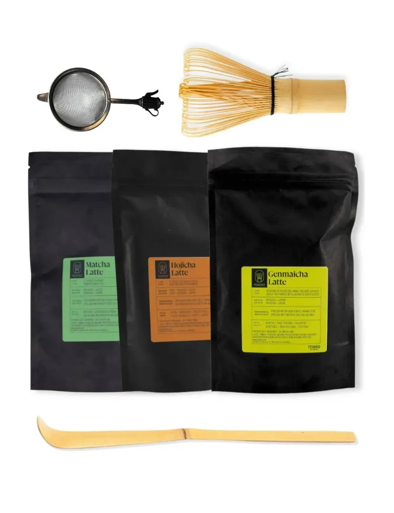 [TSKLATTES_RT] PACK LOS MEJORES TÉS CON LECHE. TÉ JAPONÉS