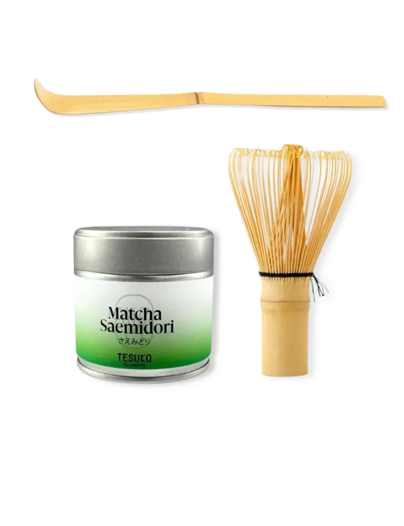[TSK616_OK_RT] PACK MATCHA PREMIUM. Matcha Saemidori. Kit de Té Matcha Ceremonia